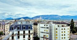 Splendid appartement de standing au coeur de la ville avec vue imprenable sur Genève
