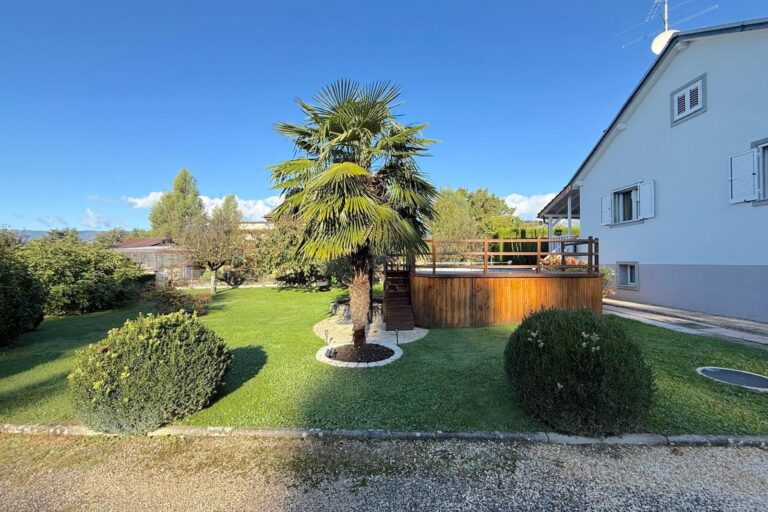 Sublime maison individuelle à Vernier dans un cadre verdoyant