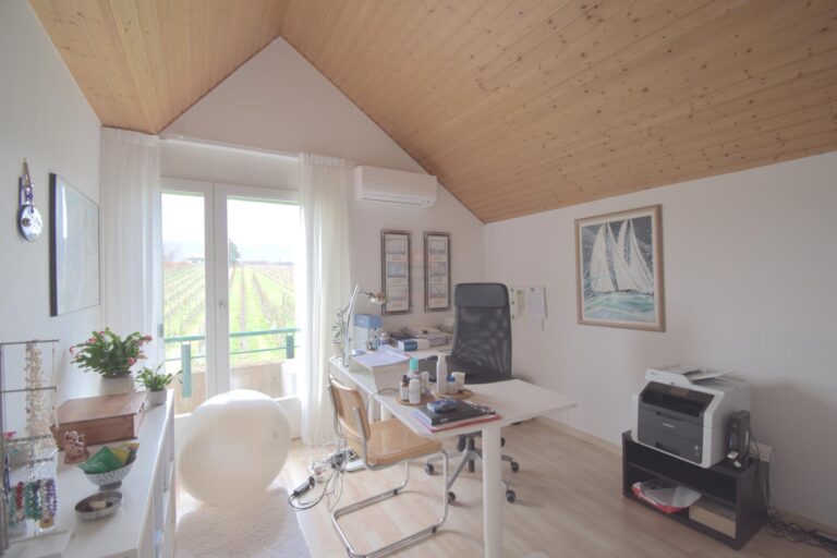 À Founex, votre maison familiale : maison spacieuse avec jardin et vue sur les vignes