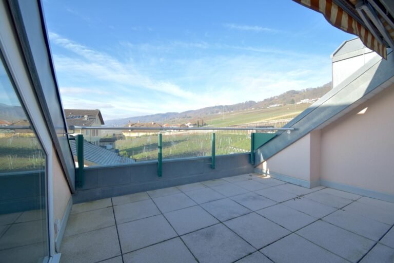 Duplex de 124 m² avec vue panoramique sur le lac et les vignes